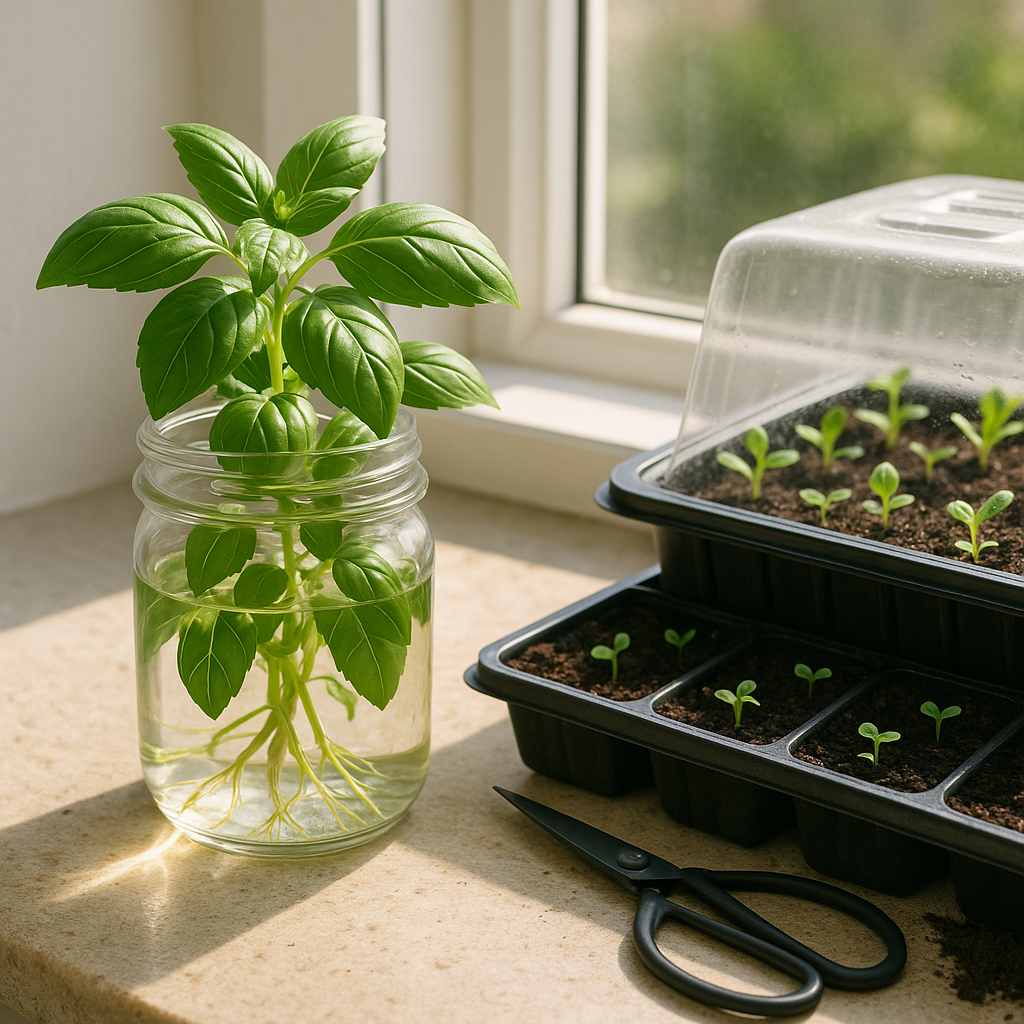 Basil Propagation