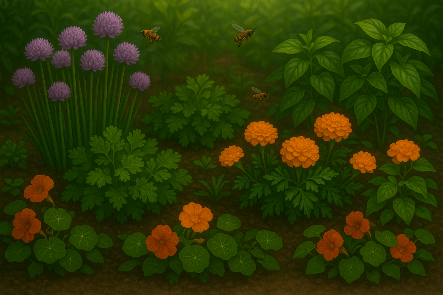Best Herb and Flower Companions for Parsley