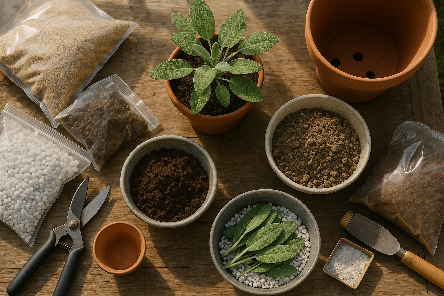 Best Soil Mix for Growing Sage Garden Beds Pots