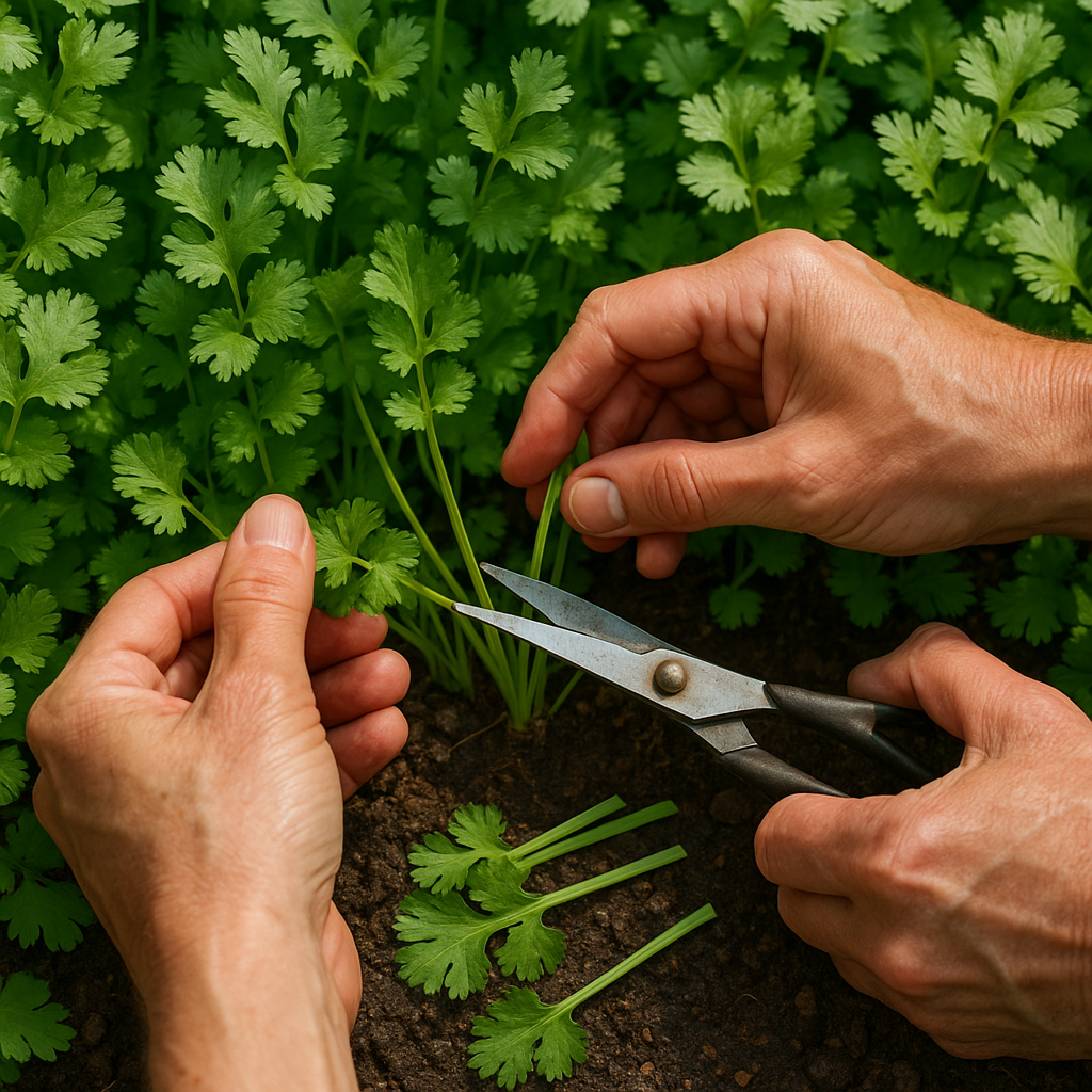 Best Ways to Harvest Cilantro for Regrowth