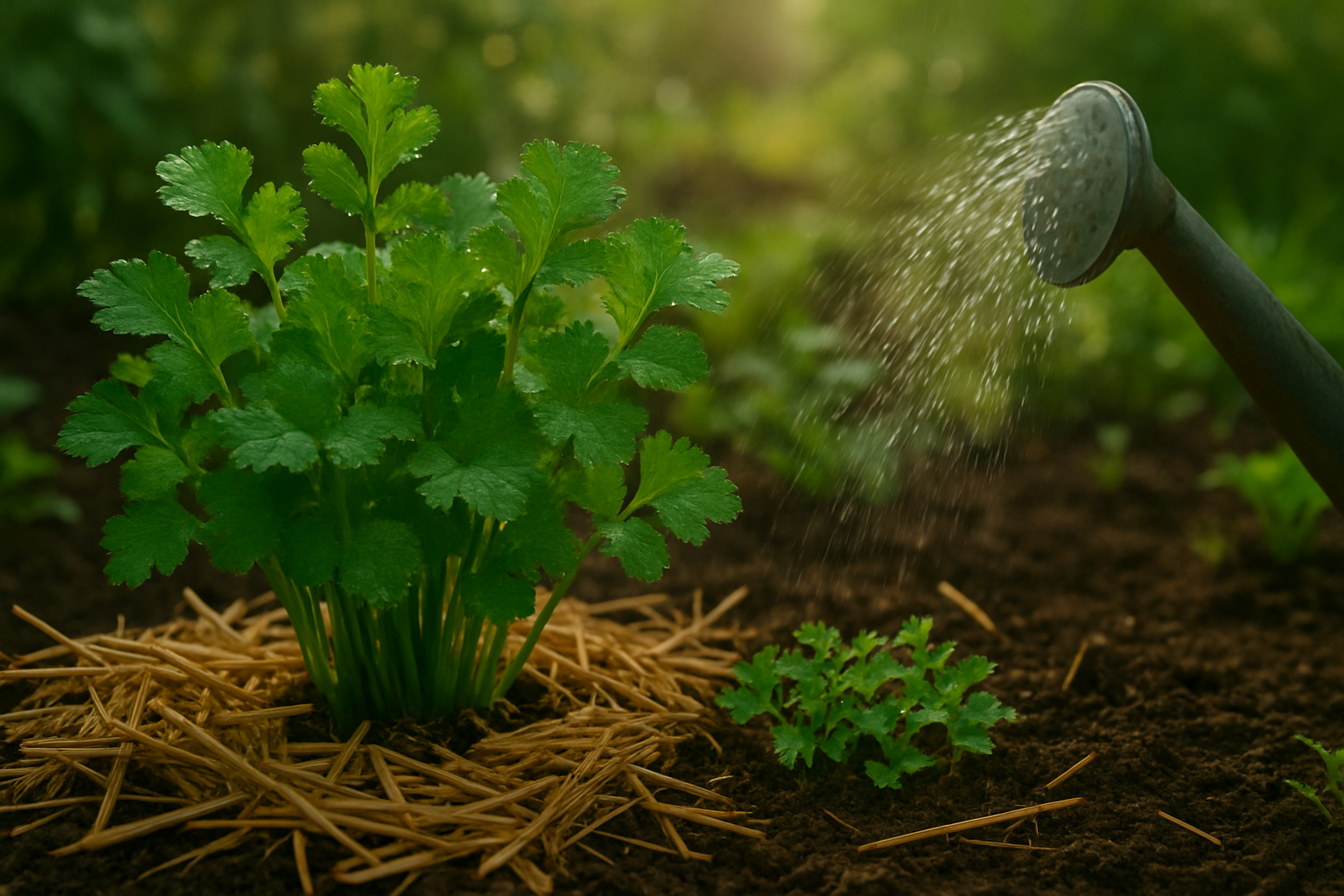 Caring for Growing Cilantro Plants