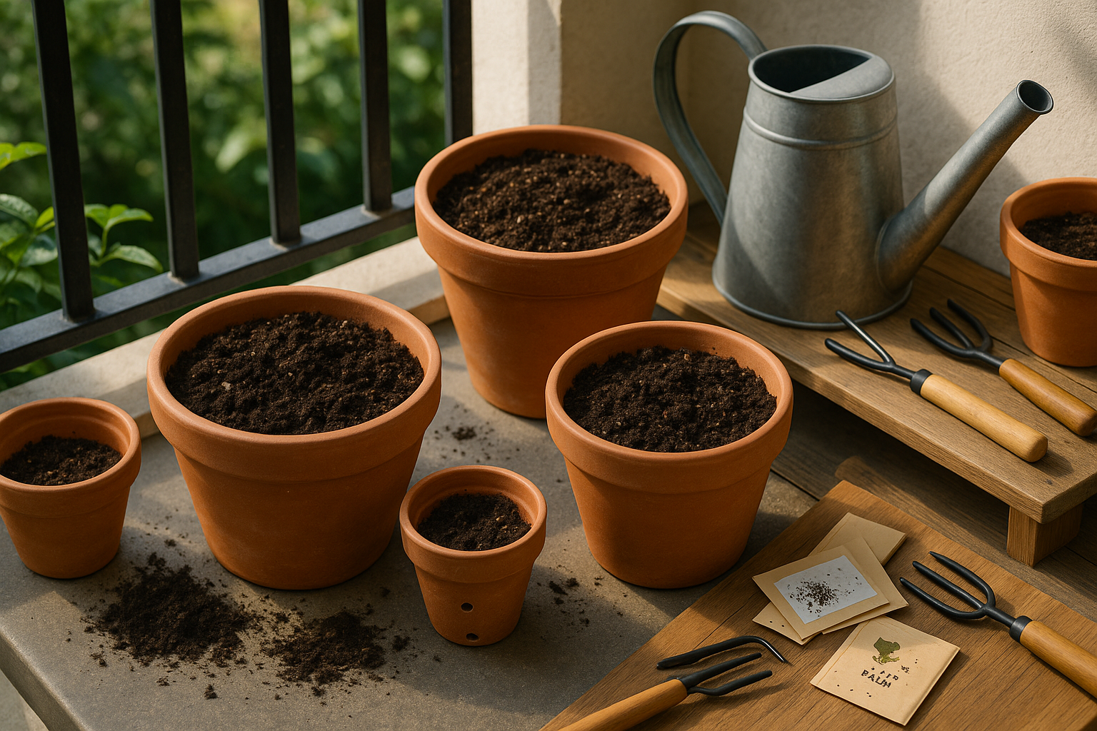 Choosing Containers Soil Location