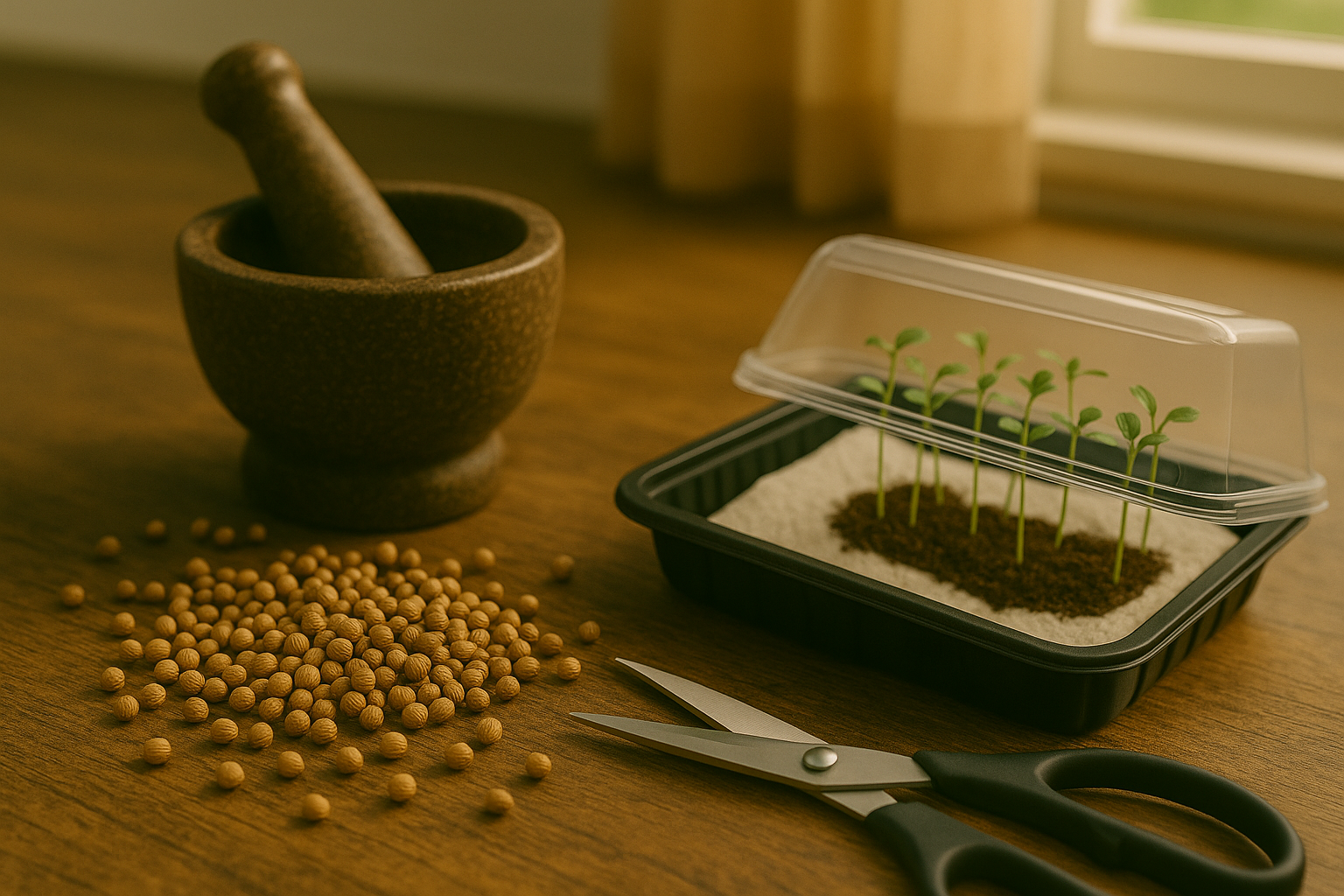 Choosing and Preparing Cilantro Seeds