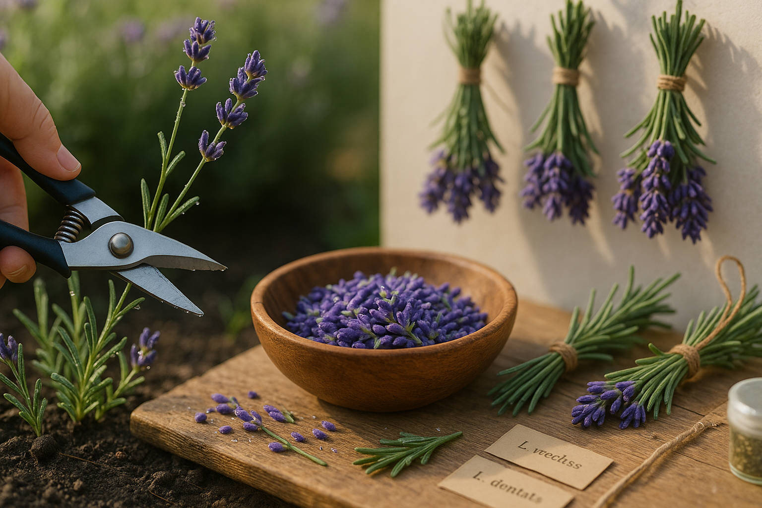 Choosing and Preparing Edible Lavender