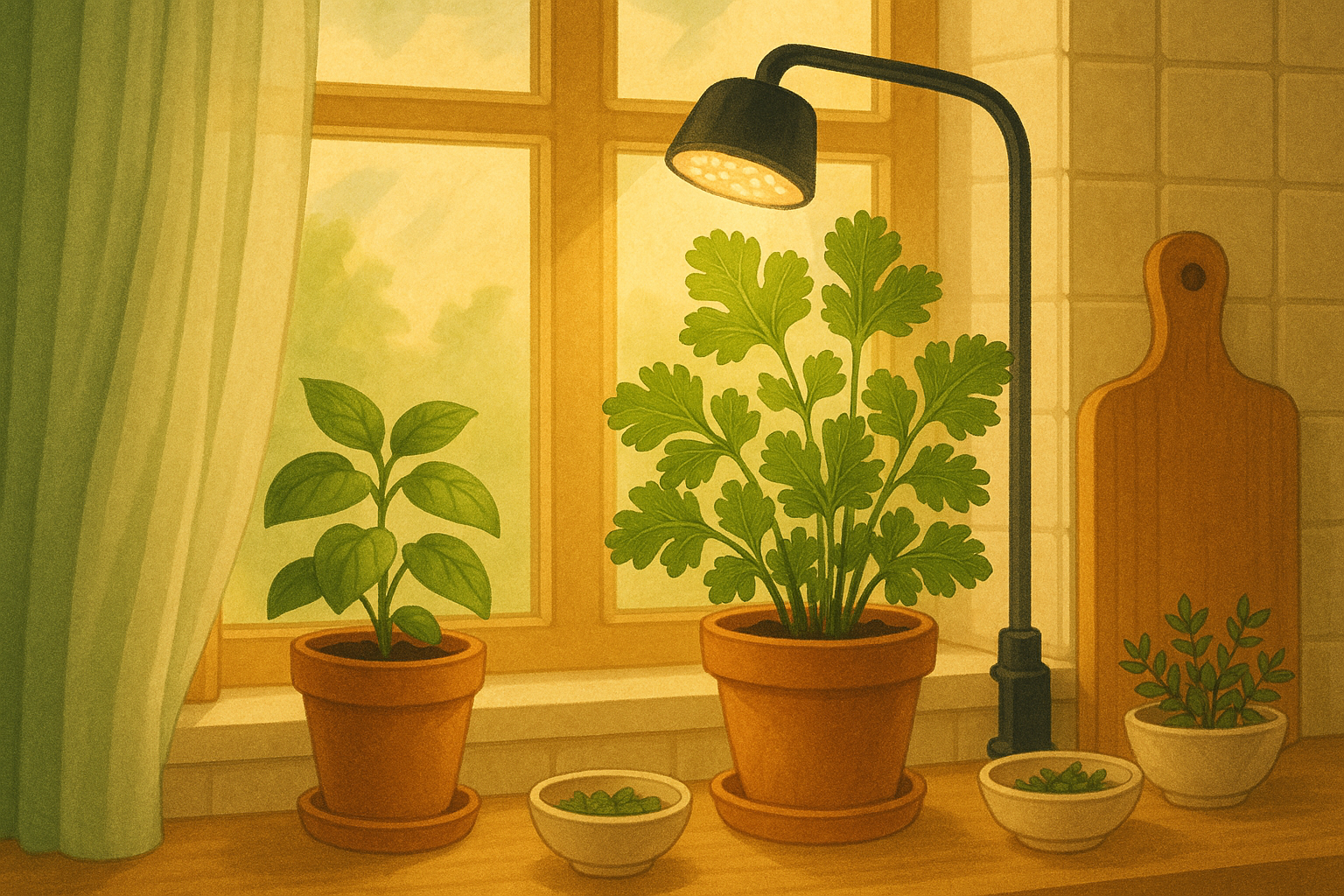 Choosing the Best Spot Indoors for Cilantro
