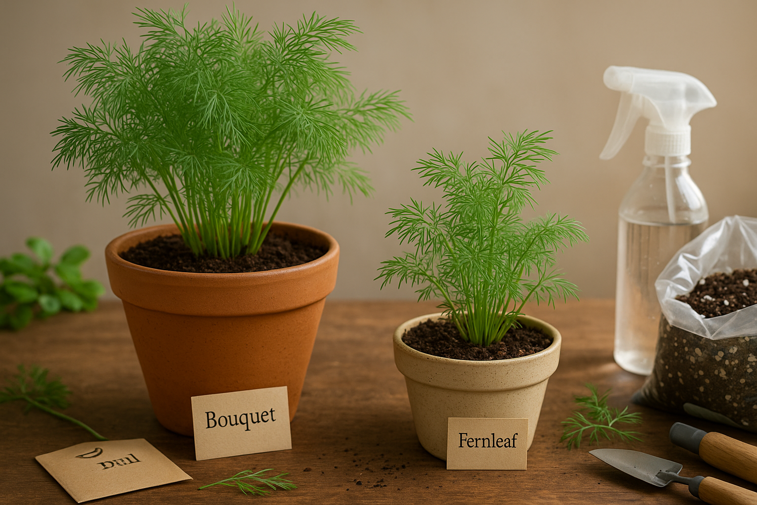 Choosing the Right Dill Variety and Container