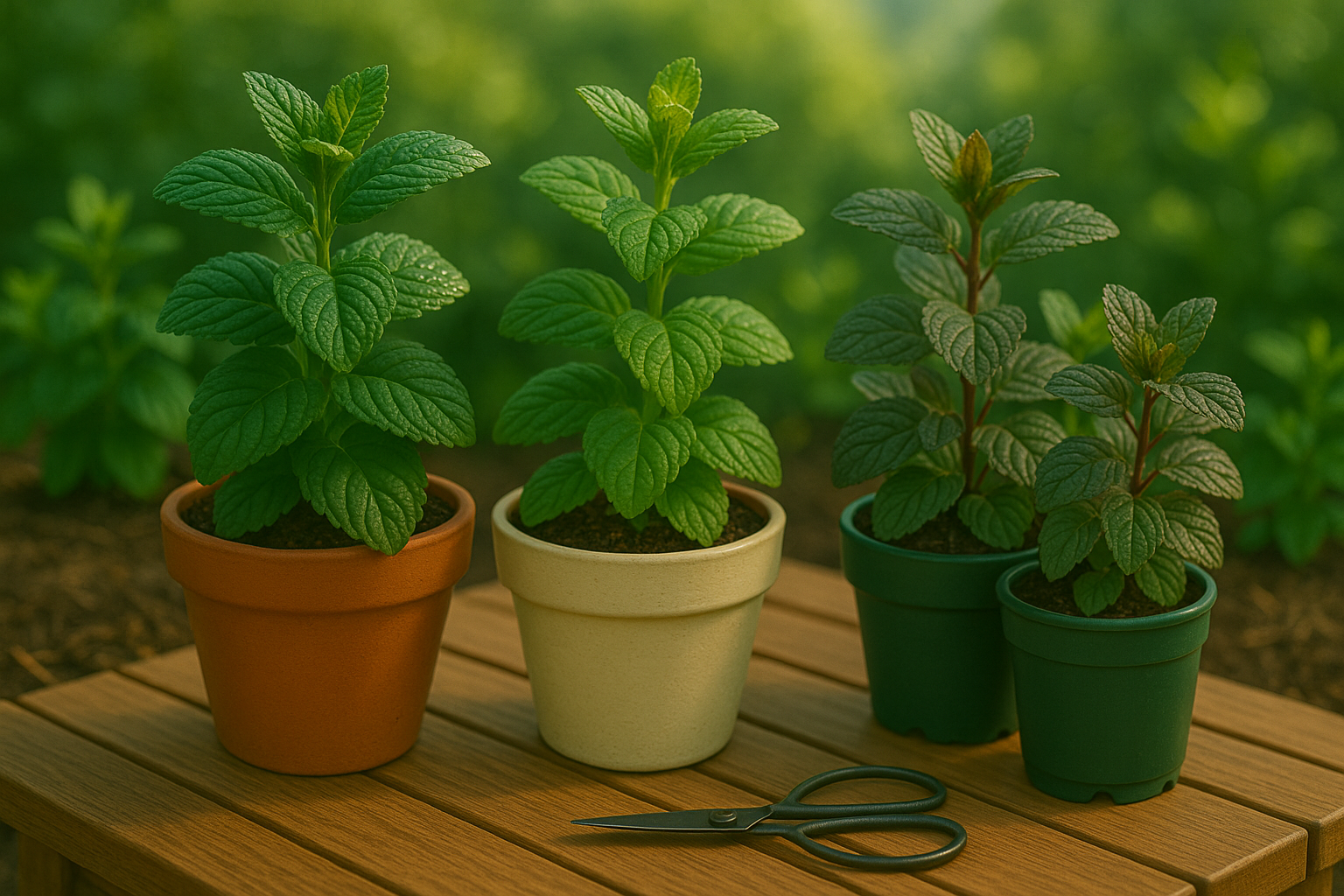 Choosing the Right Mint Variety Container