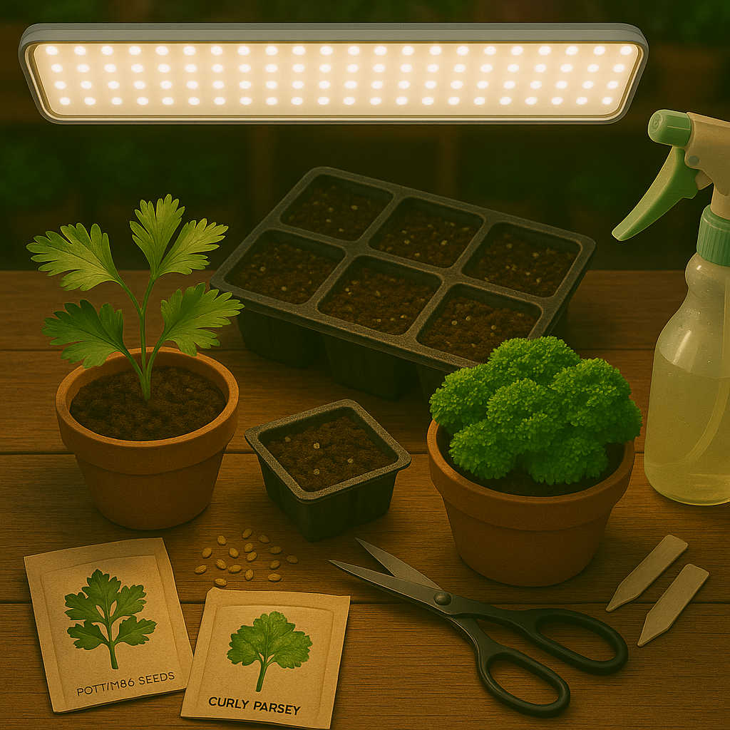 Choosing the Right Parsley Seeds and Supplies