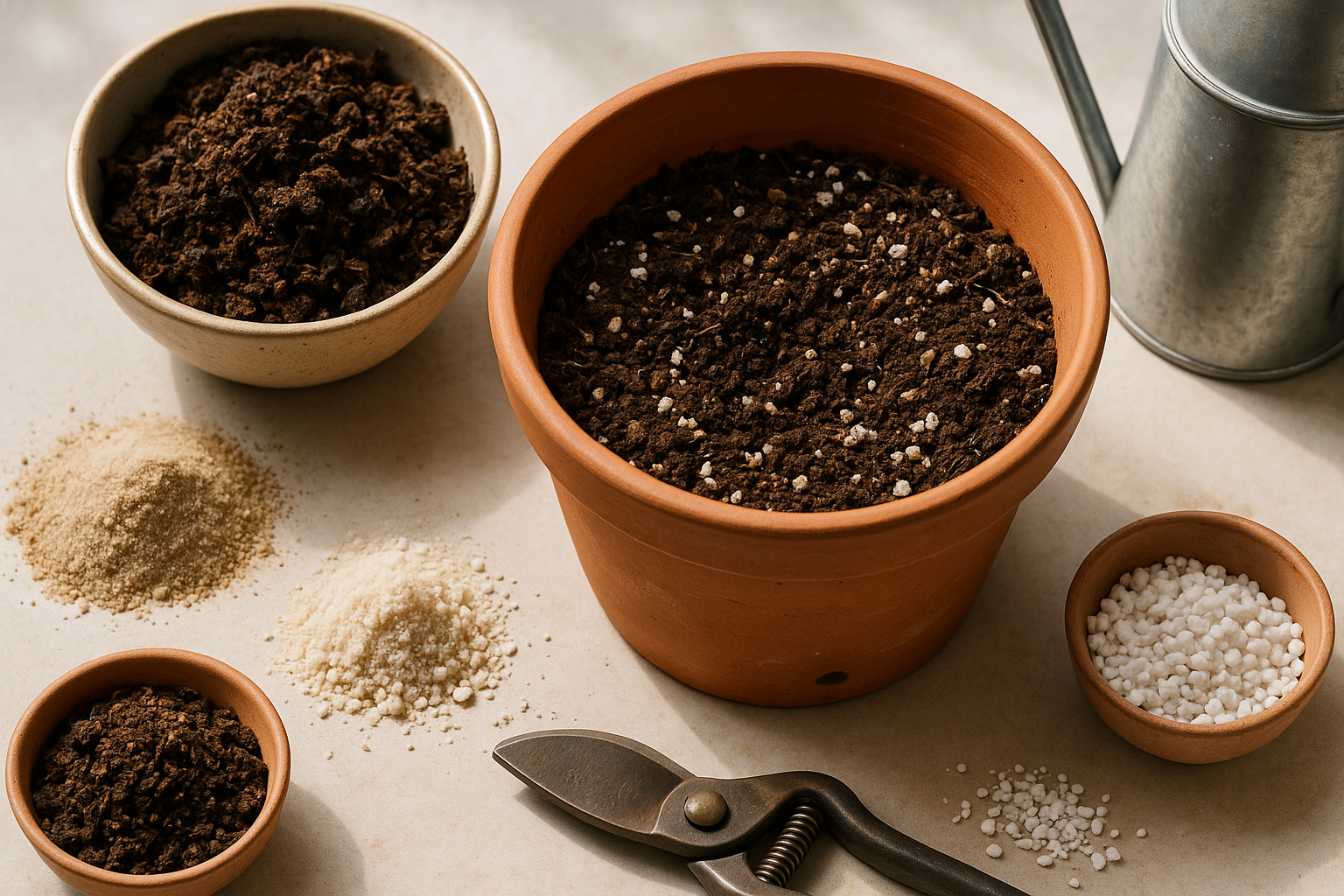 Choosing the Right Pot and Soil