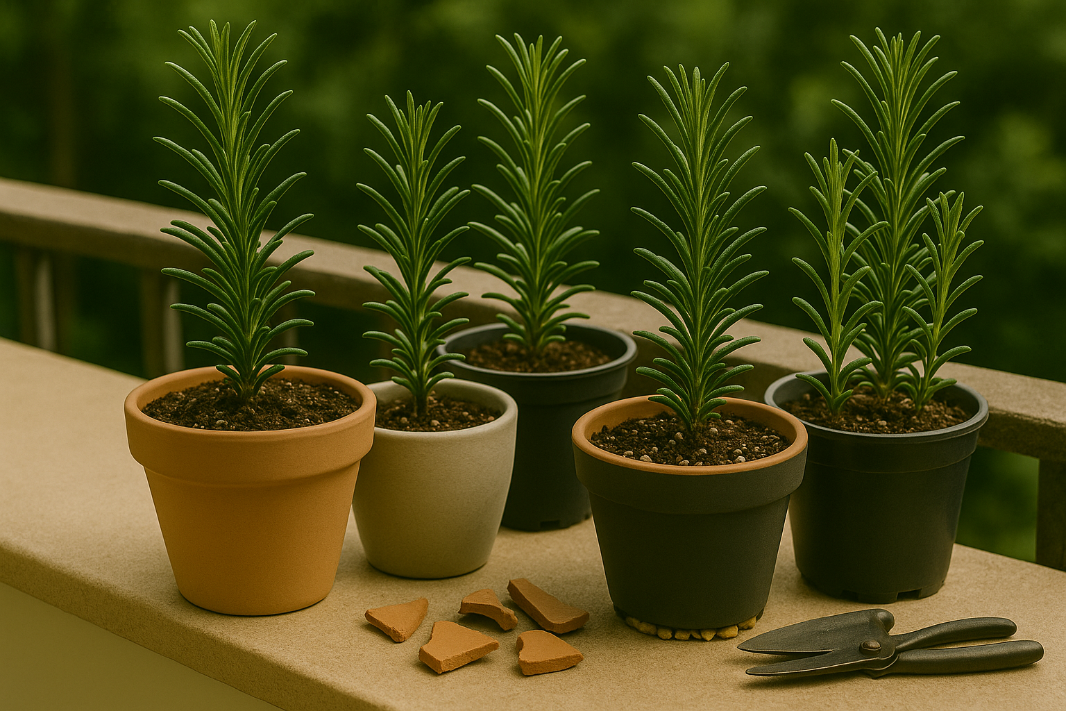Choosing the Right Rosemary Plant and Container