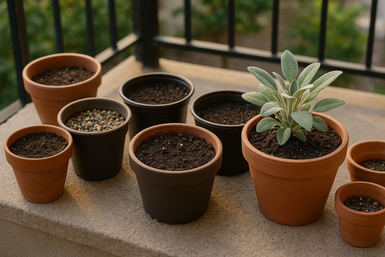 Choosing the Right Sage Variety and Container