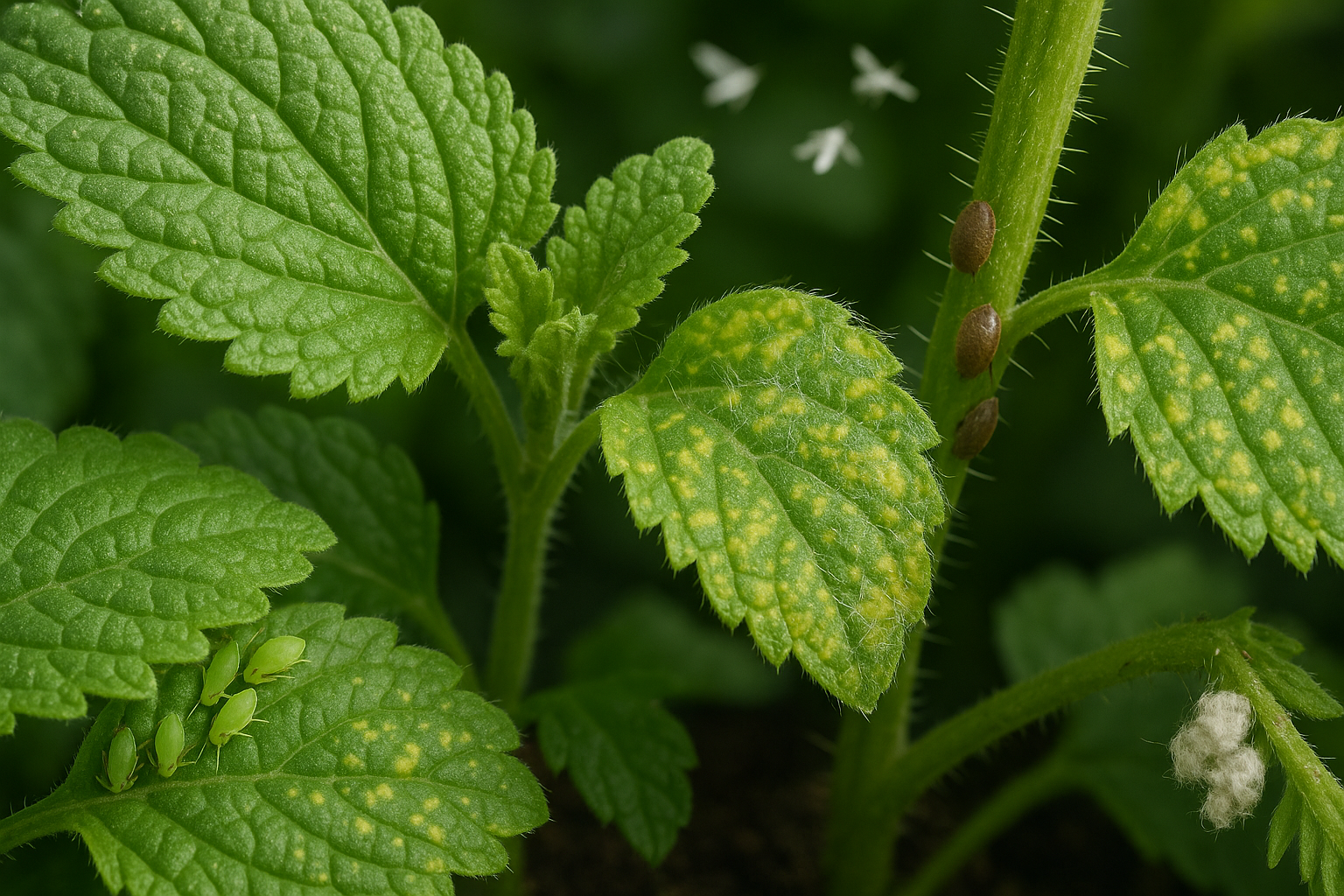 Common Lemon Balm Pests and How to Spot Them