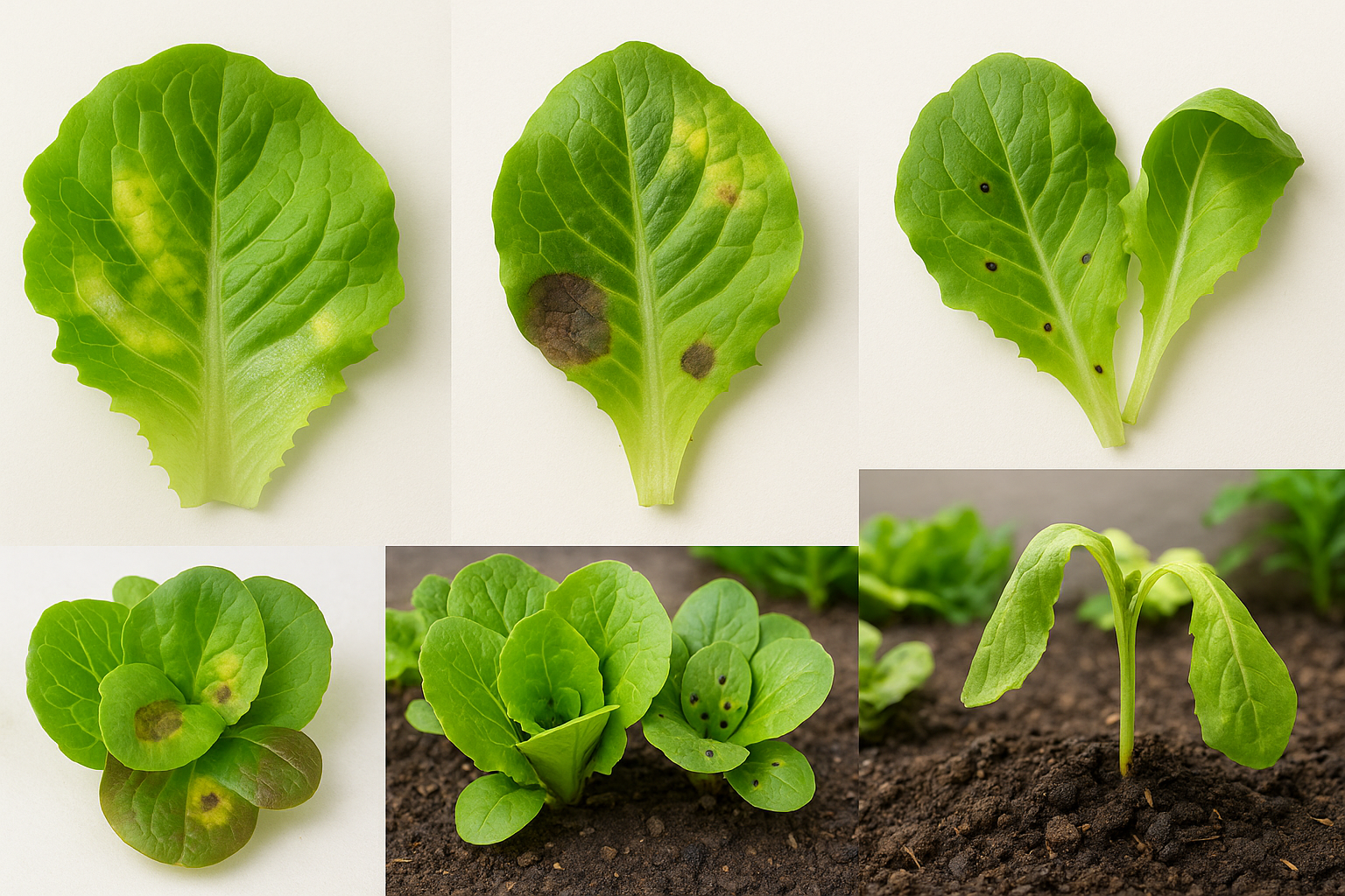 Common Lettuce Diseases and Their Symptoms