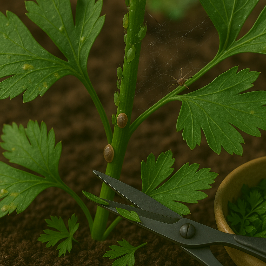 Common Pests That Attack Parsley