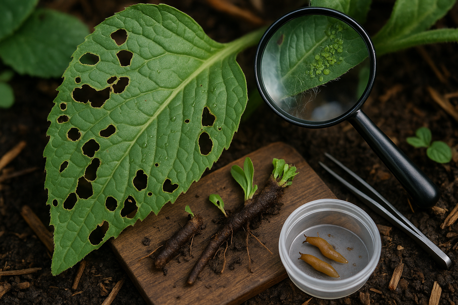 Common Pests That Target Comfrey