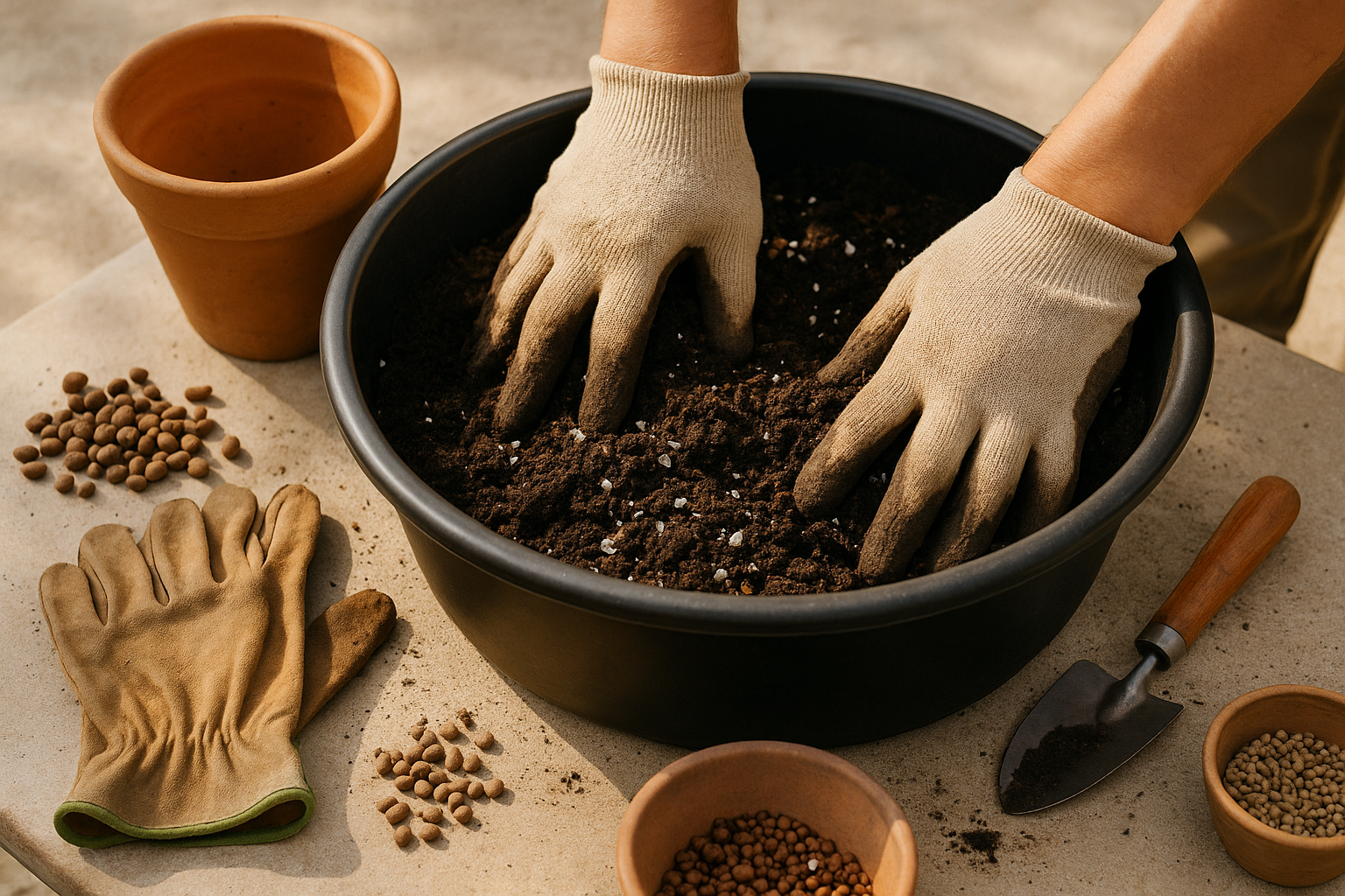 Container and Soil Requirements