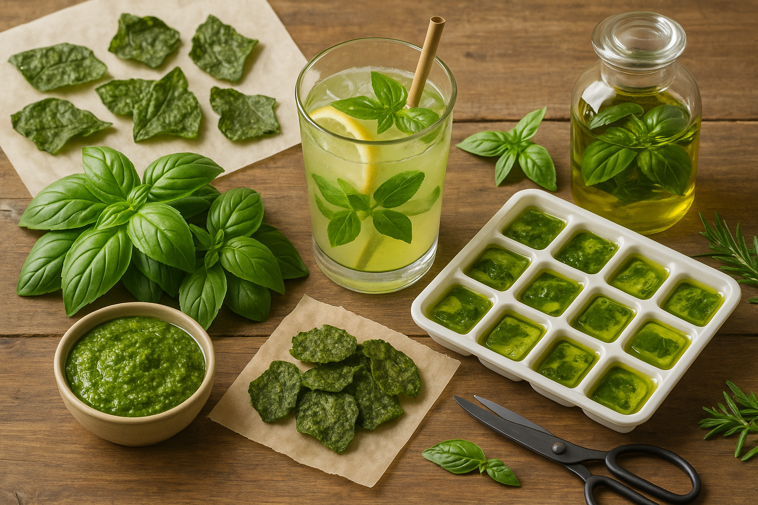 Creative Uses for Fresh Basil All Year
