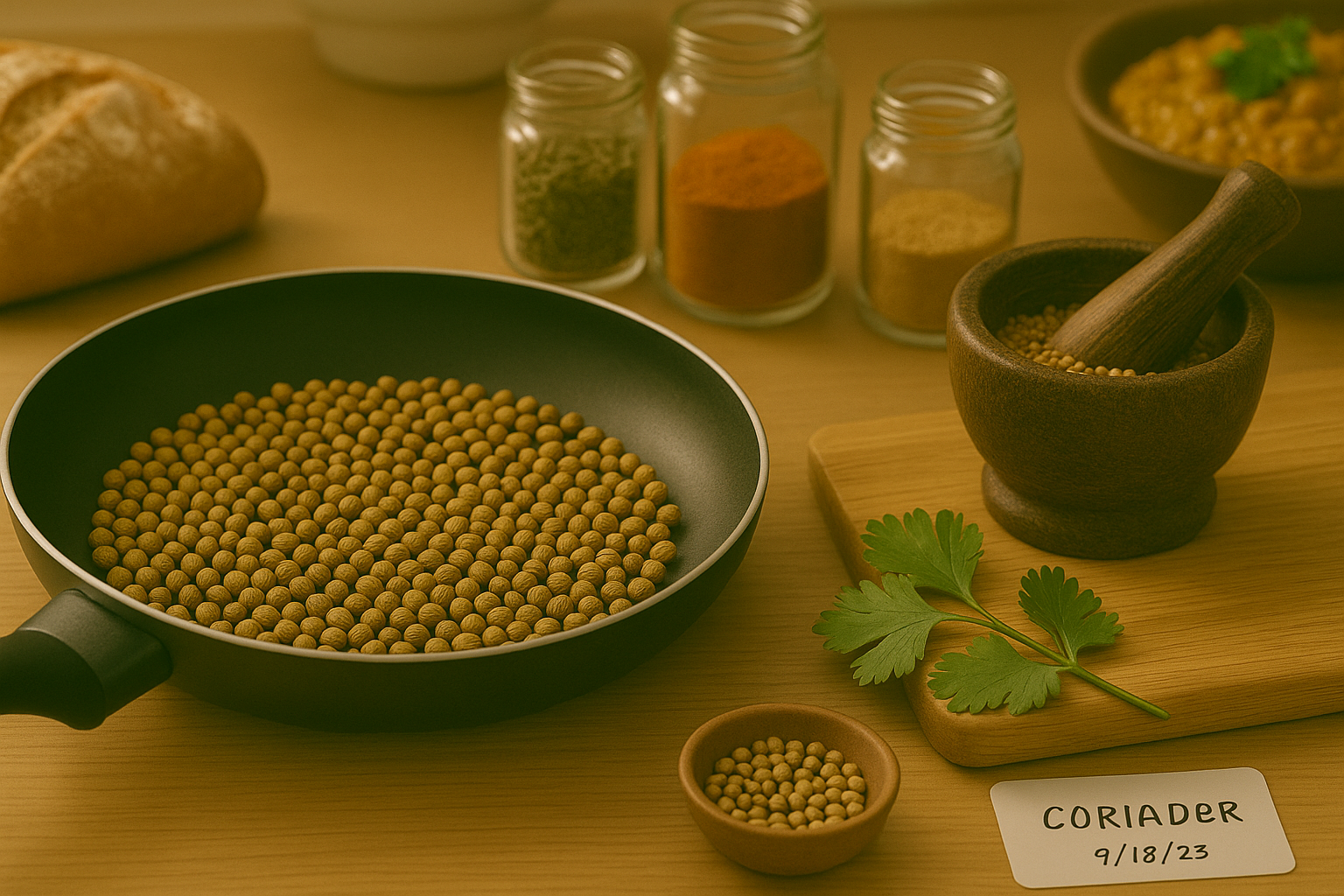 Creative Uses for Home-Collected Coriander Seeds