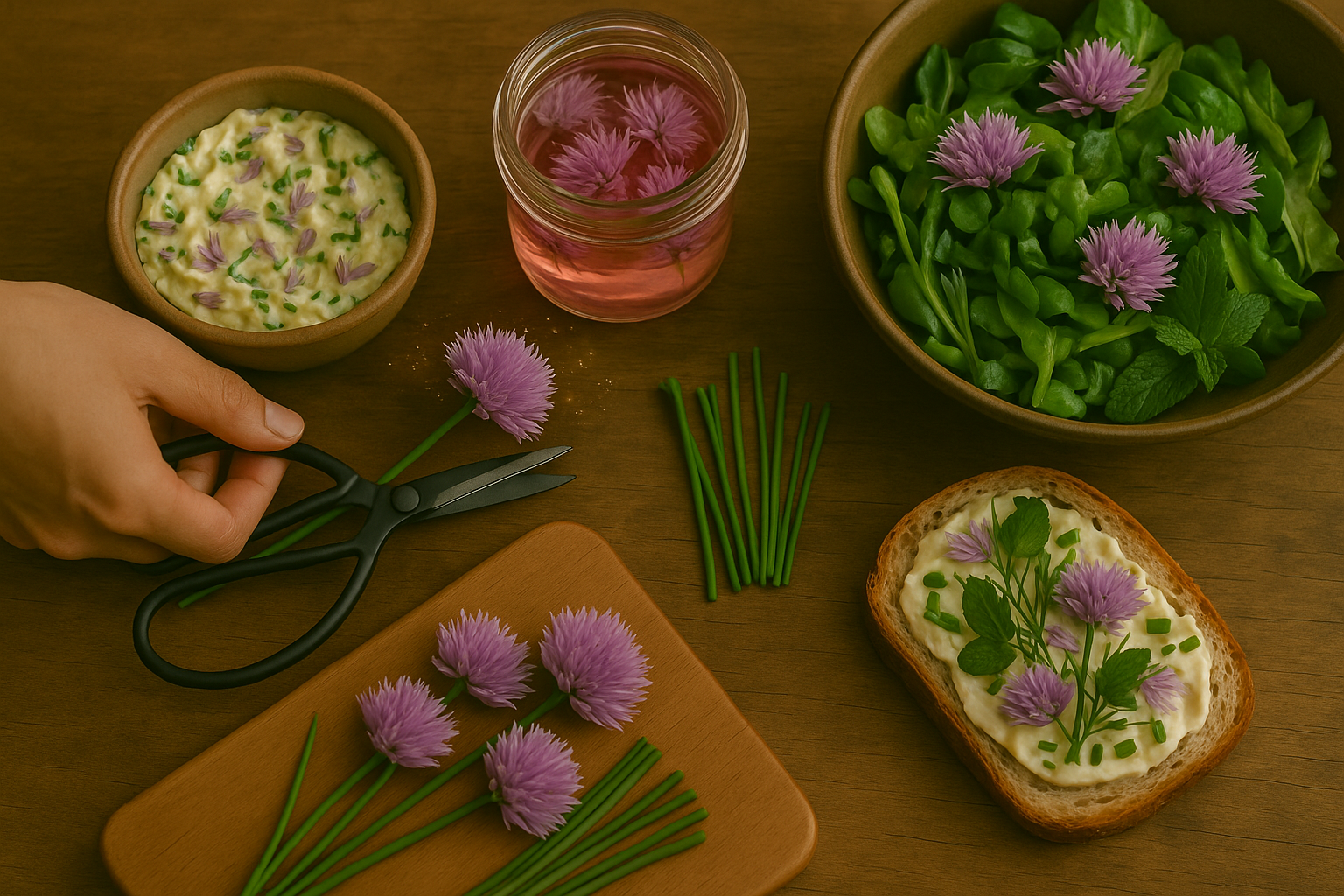 Culinary Uses of Chive Flowers