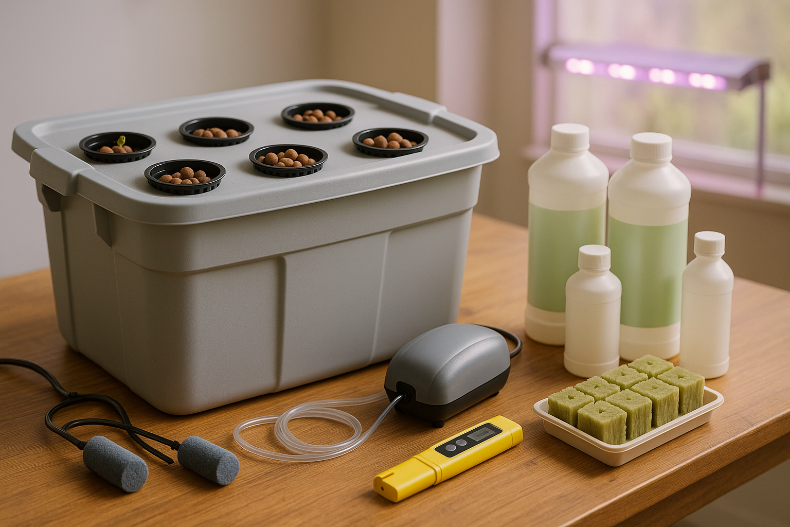 Essential Equipment and Supplies for DWC Lettuce