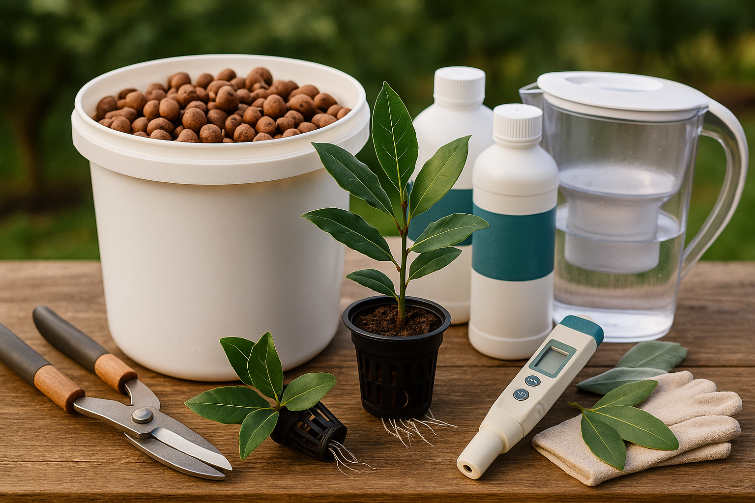 Getting StartedWhat You Need for Hydroponic Bay Laurel
