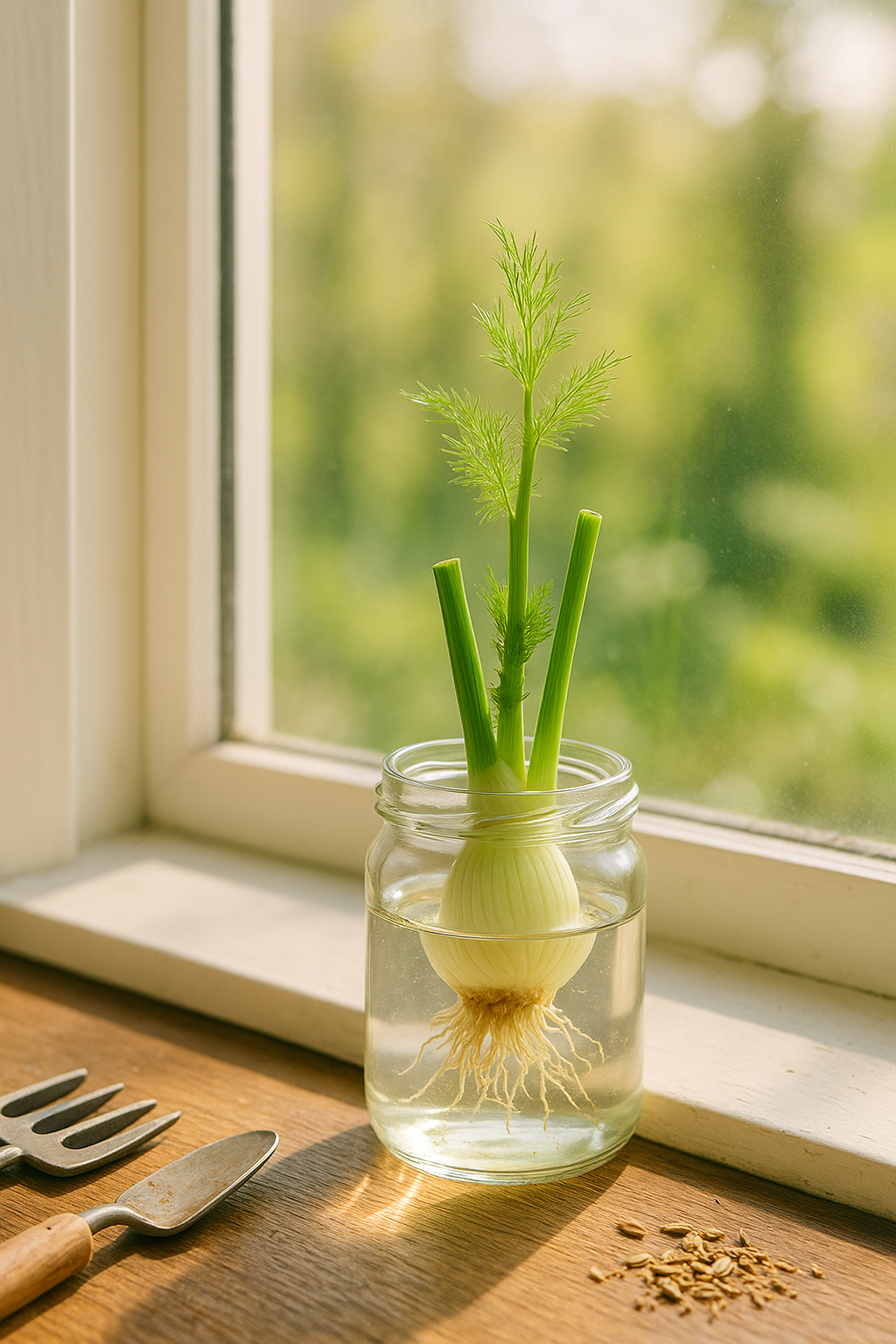Growing Fennel from Bulbs or Cuttings in Water