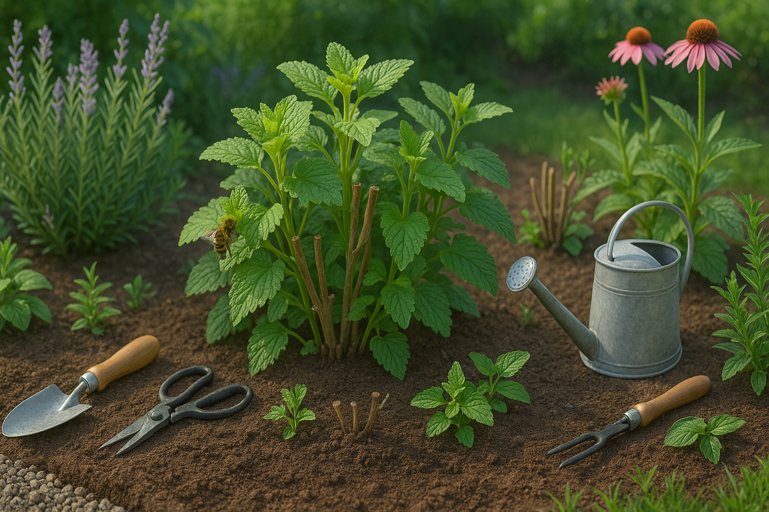 Growing Lemon Balm for a Pollinator-Friendly Garden
