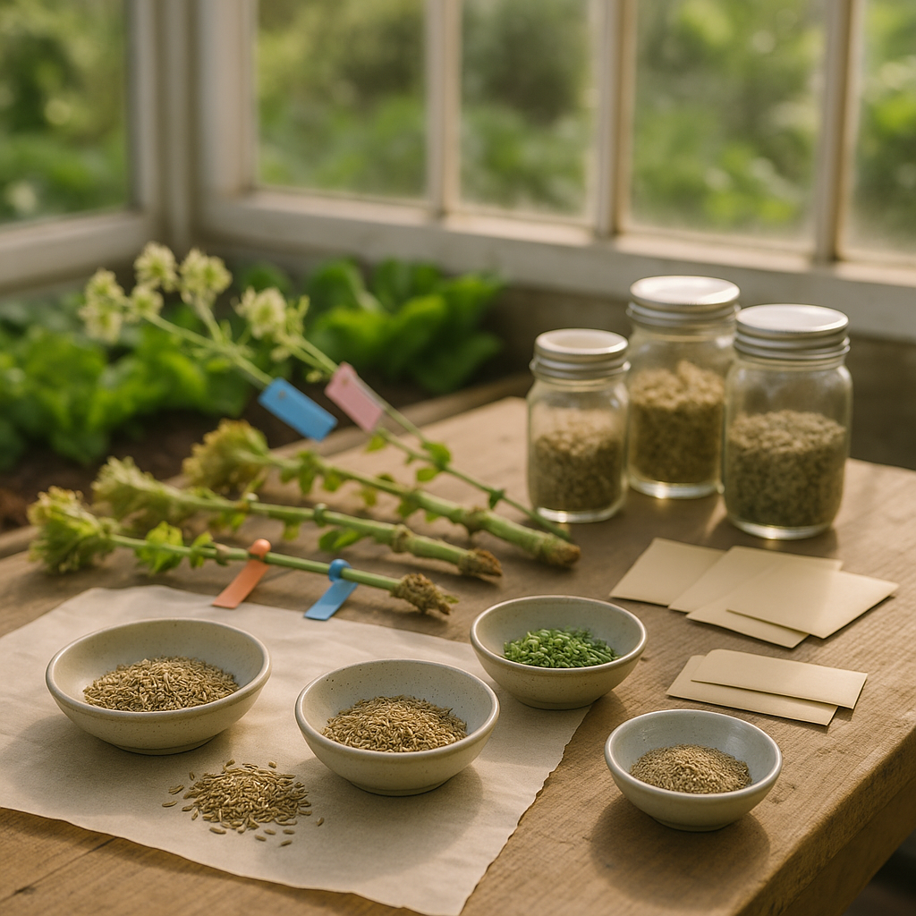 Growing Selecting and Saving Seeds