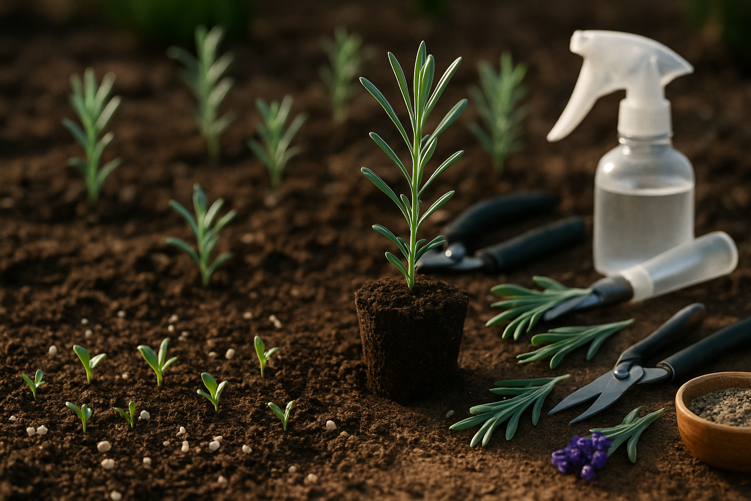 Growth Stages of Lavender