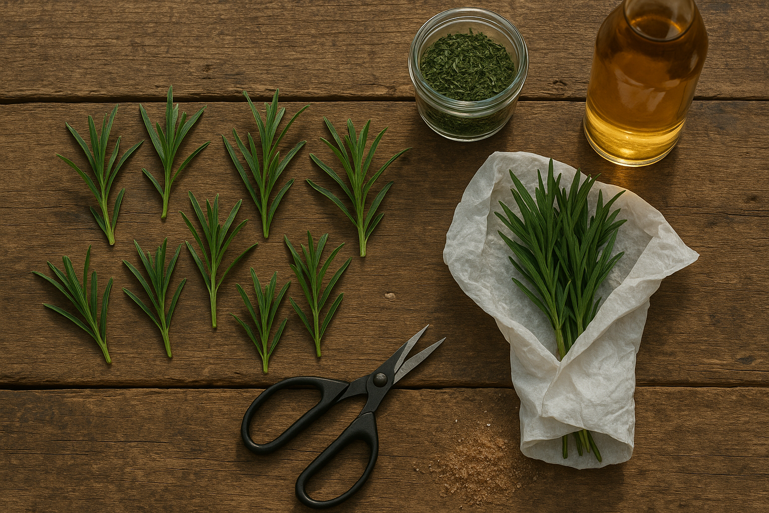 Harvesting Storing and Enjoying Homegrown Tarragon