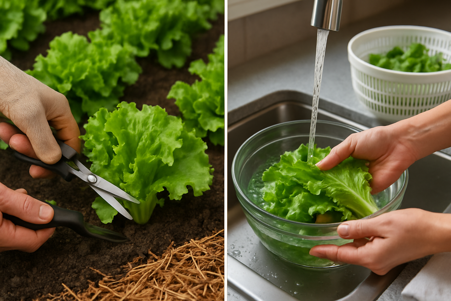 Harvesting and Keeping Your Lettuce Fresh section