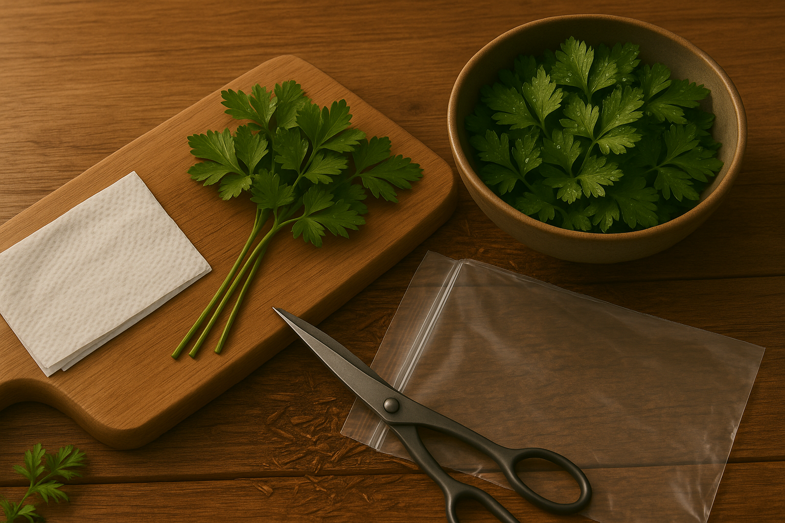 Harvesting and Storing Parsley for Maximum Freshness