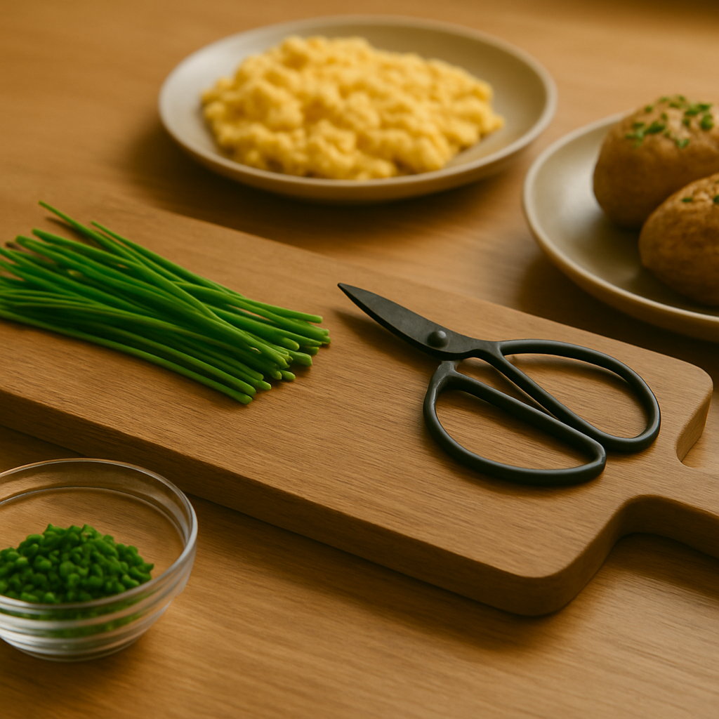 Harvesting and Using Chives in the Kitchen