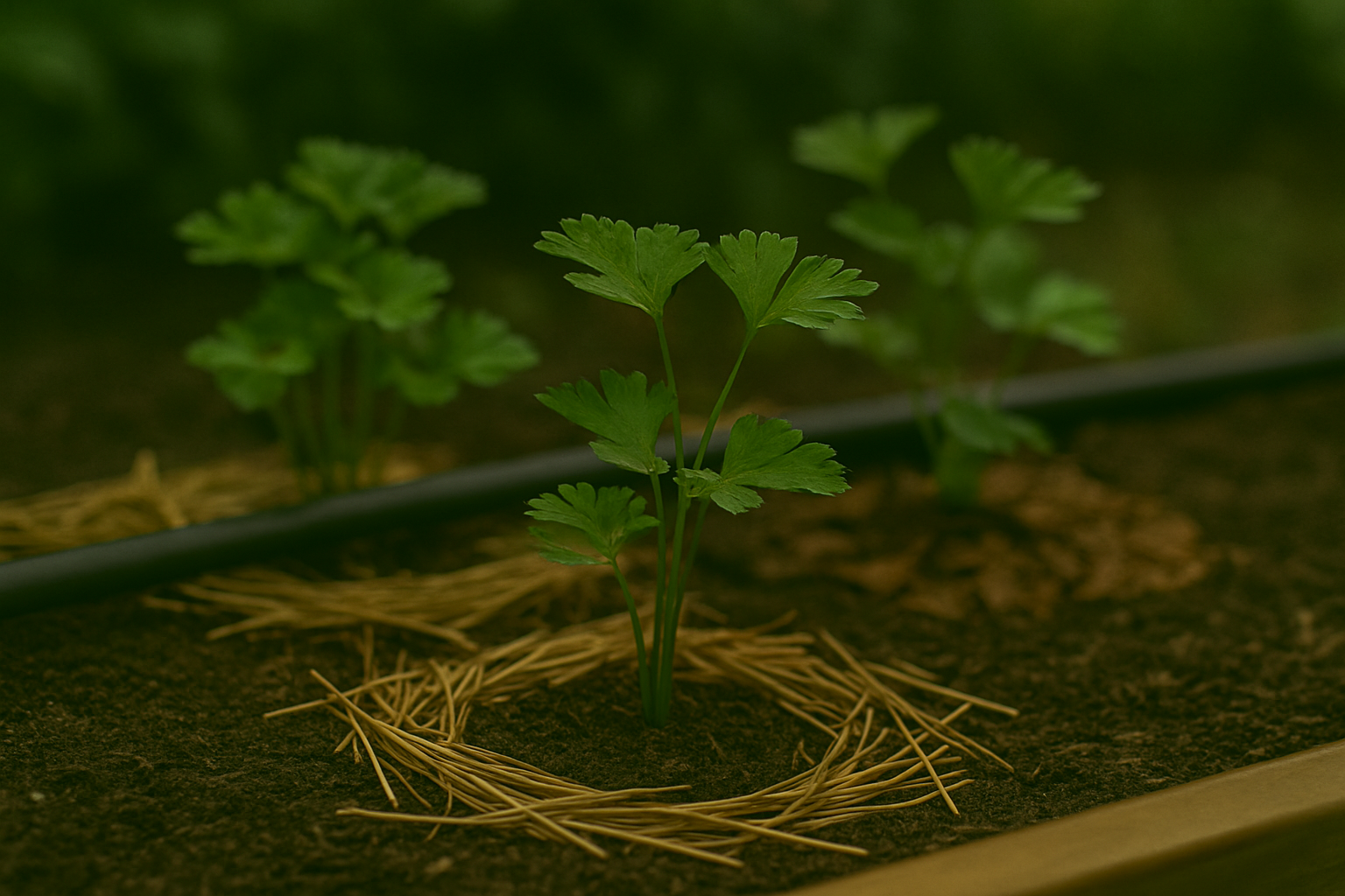 Heading Caring for Parsley After Transplanting
