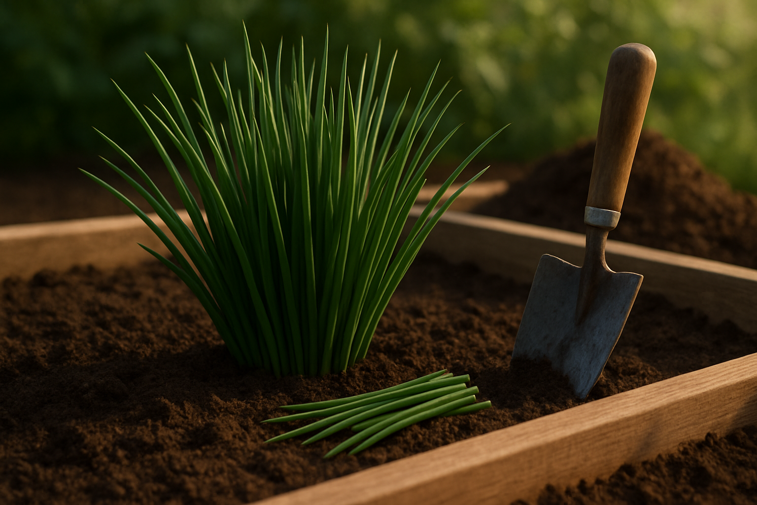 Heading How to Grow Healthy Chives for Companion Planting