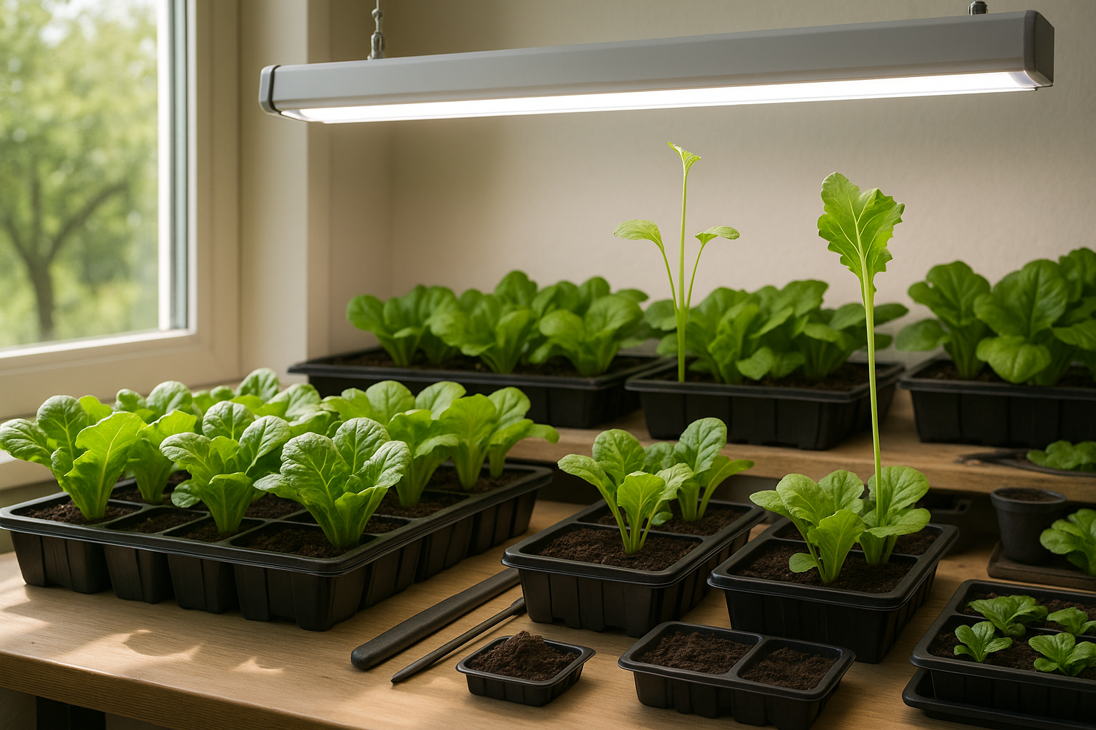 Heading Preventing and Solving Leggy or Weak Seedlings