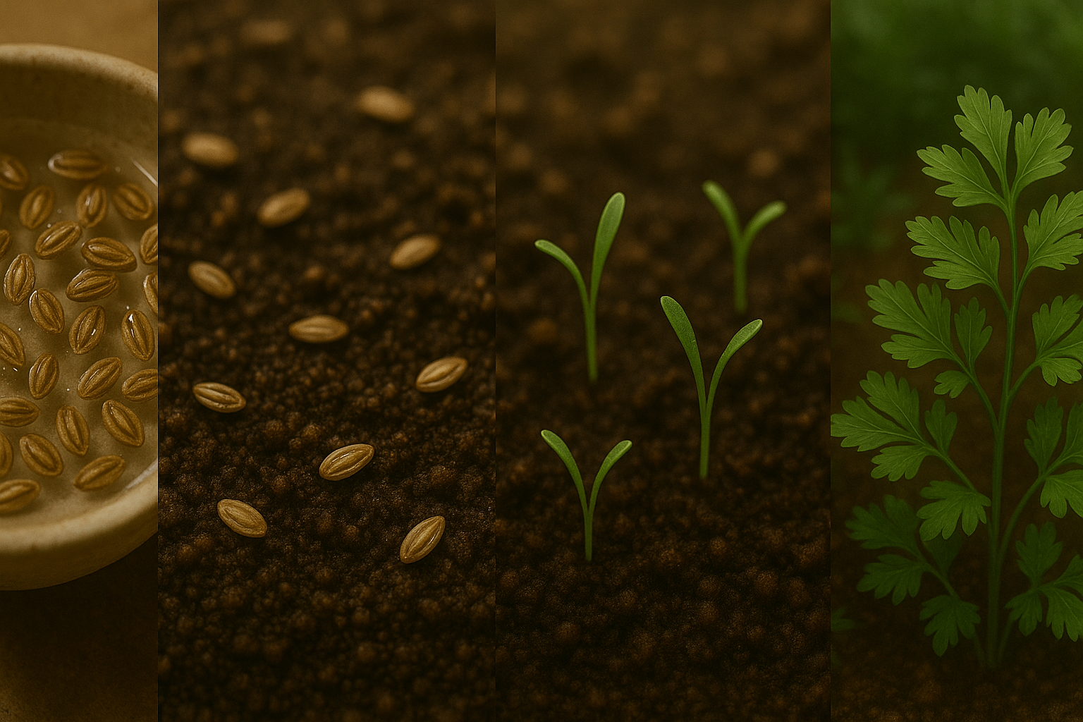 Heading Stages of Growing Parsley Step-by-Step Guide