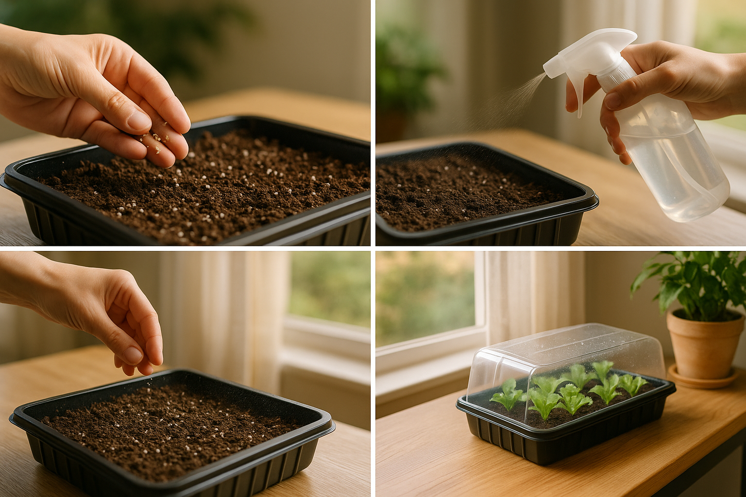 Heading Step-by-Step Guide to Sowing Lettuce Seeds Indoors