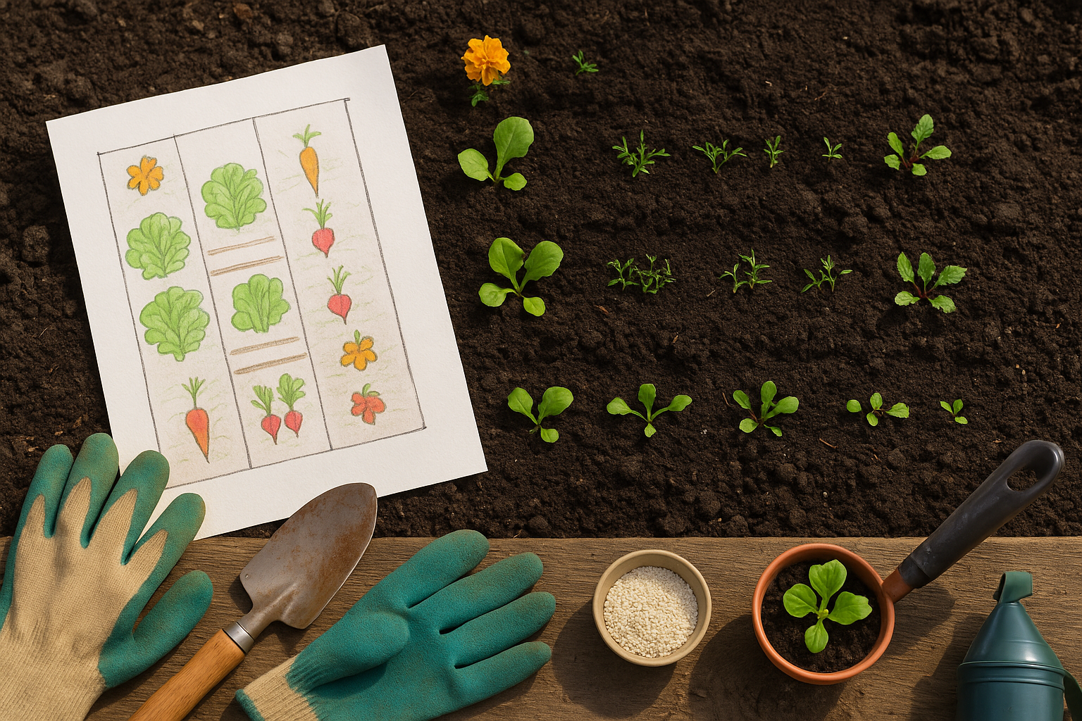 Heading Tips for Planning Your Lettuce Bed