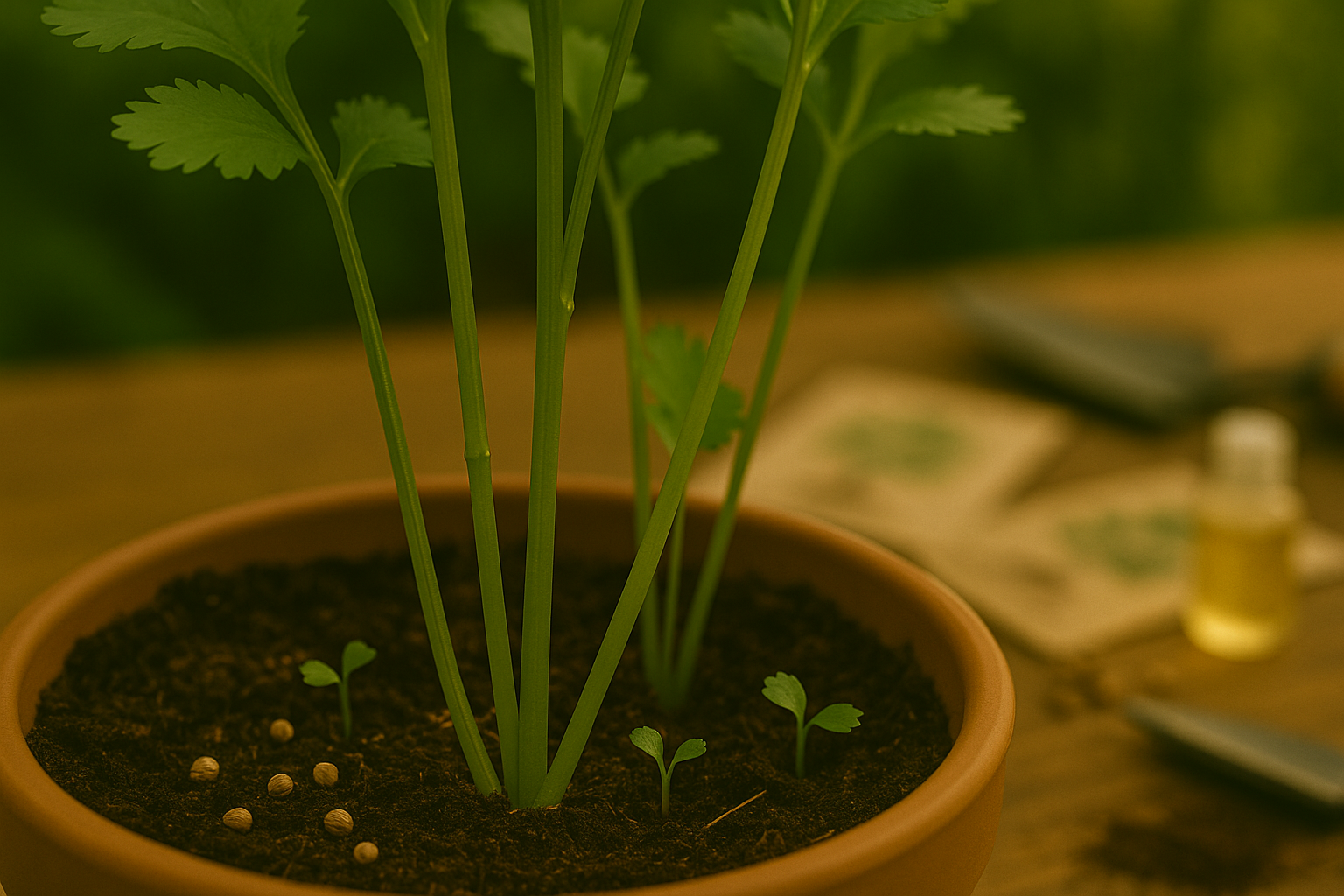 Heading Understanding Cilantros Growth Habits