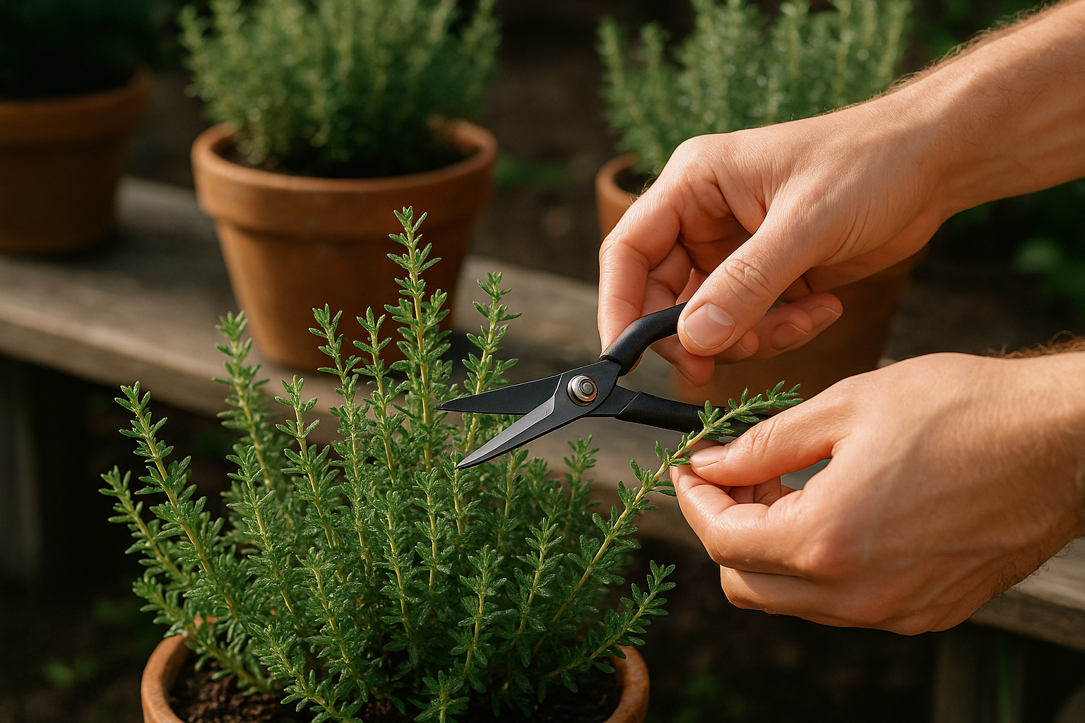 Heading When How to Harvest Thyme For Best Results
