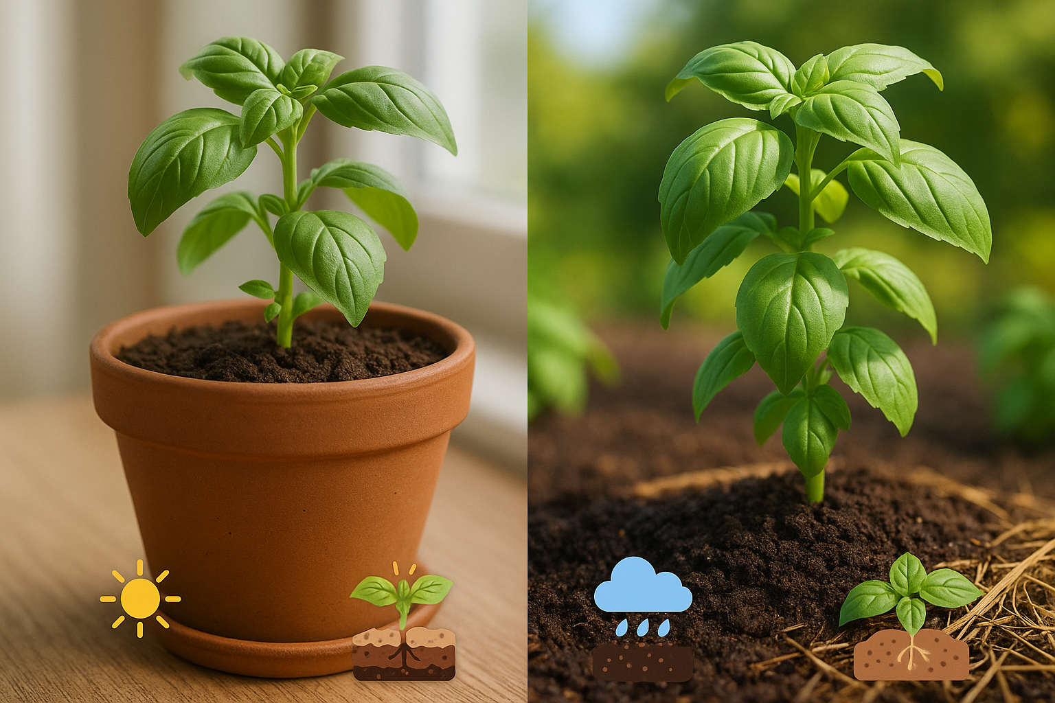 How Much Water Basil Needs