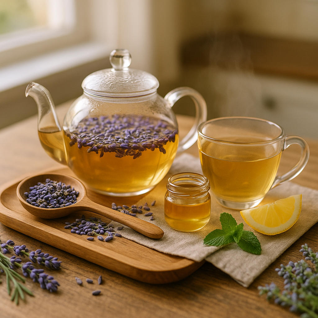 How to Brew Lavender Tea at Home