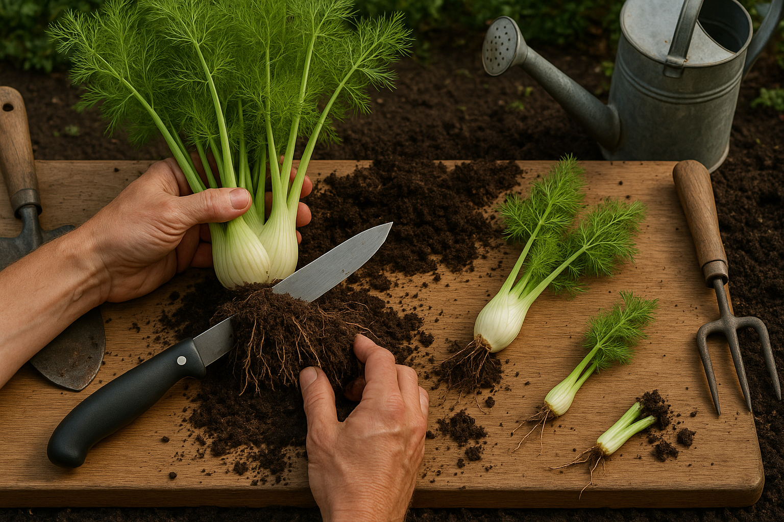 How to Divide Fennel
