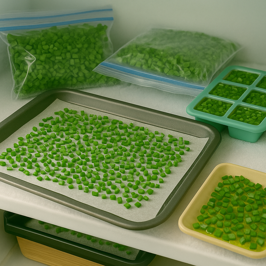 How to Freeze Chives for Long-Term Storage