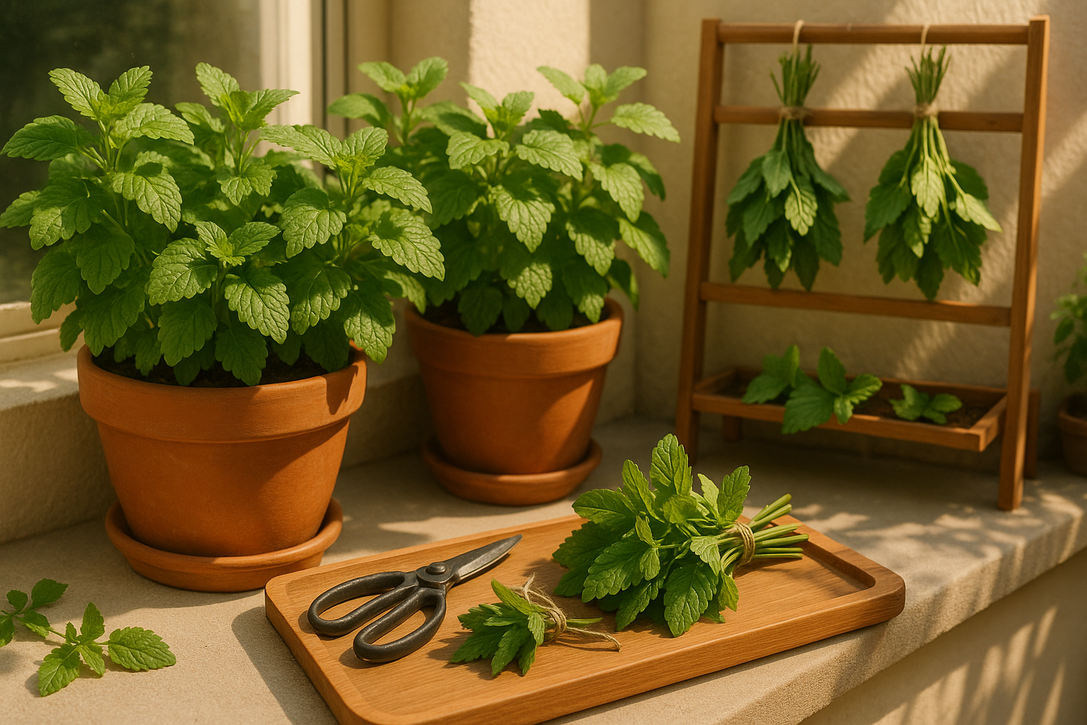 How to Grow Harvest and Store Lemon Balm