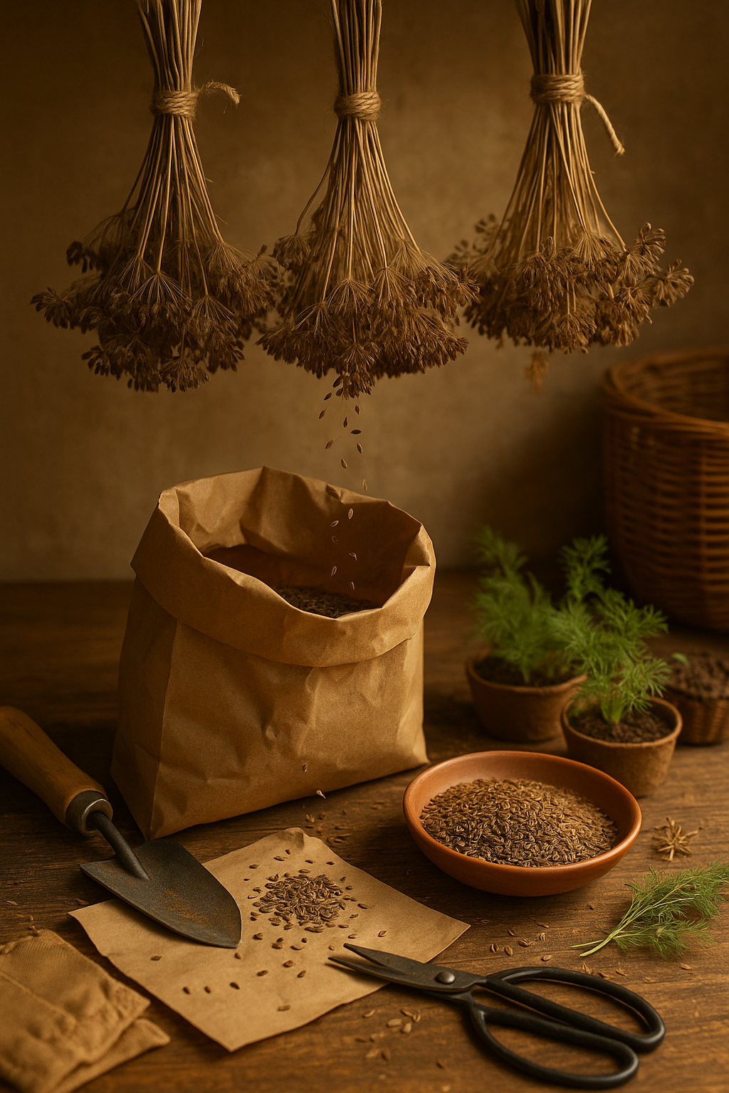 How to Harvest Dill Flowers and Seeds