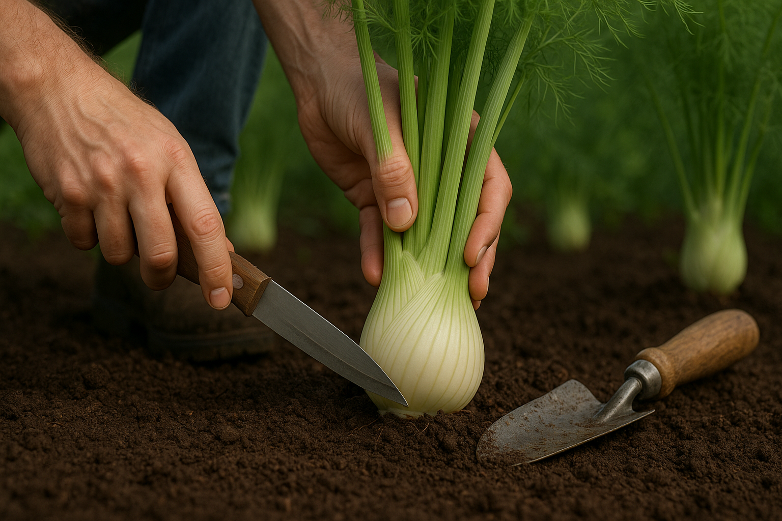 How to Harvest Fennel Bulbs