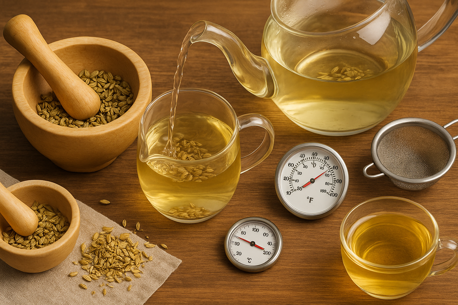 How to Make Fennel Tea Step-by-Step