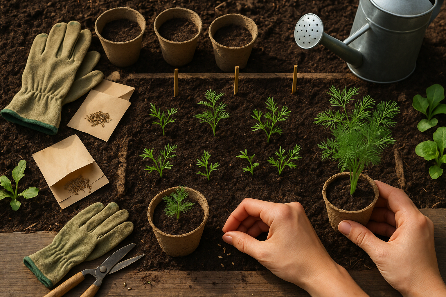 How to Plant Dill for Year-Round Harvests